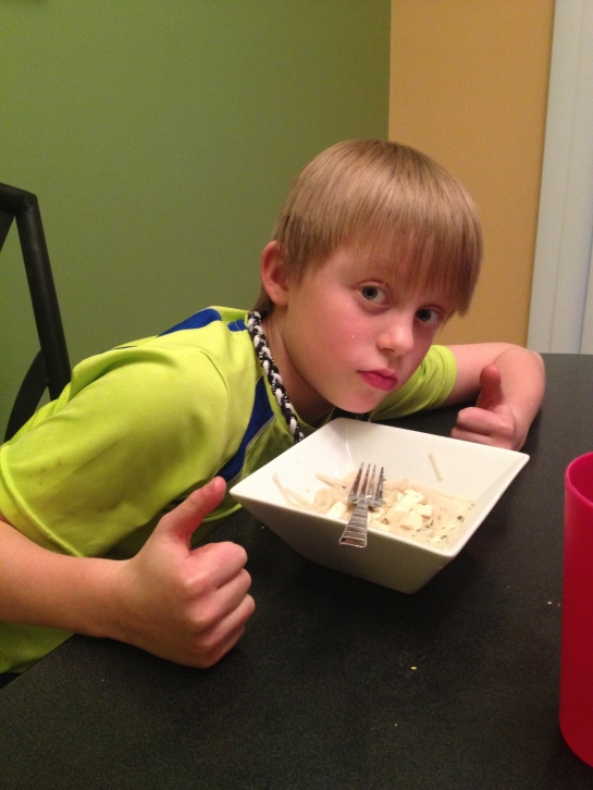 Ever see a kid double thumb up a tofu dish?